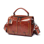 2021 new female bag retro style one-shoulder portable messenger underarm Boston women bag 270