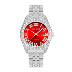 Pintime Watch Men's Quartz Popular Watch Diamond Dial casual men Simple calendar watch 1573