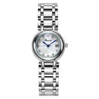Women's Watch Steel Band Fashion Simple Shell Watch Women's Quartz Band Calendar Display Gifts for Lady