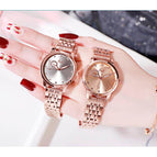 GEDI 5154 Fashion Casual Watch Hot Sale Women Elegant Luxury Stainless Steel Waterproof Ladies Diamond Rhinestone Analog Quartz Wristwatch