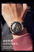 OLEVS Men's Watch Multi function Sports Timekeeping Quartz Watch Pop Men's Watch 2875DTN