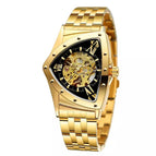 New Tomarch European American Style Men's Fashion Casual Hollow Triangle Automatic Mechanical Men casual Watch TM2133