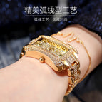 BW women's watch fashion luxury diamond square ladies watch luxury custom ladies quartz watch 8406