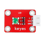 Keyes Brick Green LED Green Light Module (Pad hole) Anti-reverse Plug White Terminal Digital Signal