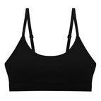Women's underwear set plus size no steel ring beautiful back vest thin large size comfortable Panties and bra set 1605