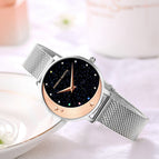 Hannah Martin 2021 new women's watches stars and moons fashionable and waterproof women's watch Starry lady Watch HM-1334-2
