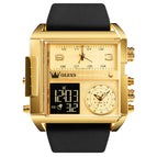 OLEVS Men's watch multi-functional sports electronical student's watch 1101