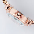 GEDI Women's watch ladies luxury crown steel strap watch fashion small dial waterproof quartz watch 13028