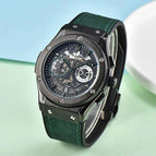 Classic Trendy HB Atmospheric Men's Quartz Multi-Functional Six-Pin Calendar men's casual Watch 1073HB