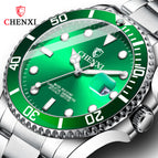 CHENXI Green Water Ghost Watch Women's Men's Couple Watch Waterproof Fashion Luminous Men's Watch CX-085A