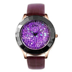 GUOU 8026 Fashion Women's Watches Luxury Watches waterproof Bracelet Ladies Watch Women Leather Diamond watch