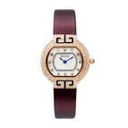 GUOU 6038 Women's Watch New Style Diamond Inlaid Fashion Belt Wrist Watch Waterproof Quartz Women's Watches