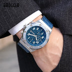 BAOGELA watch sports fashon men's watch luminous silicone men's quartz watch 1805