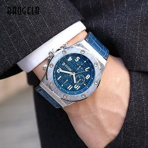 BAOGELA watch sports fashon men's watch luminous silicone men's quartz watch 1805