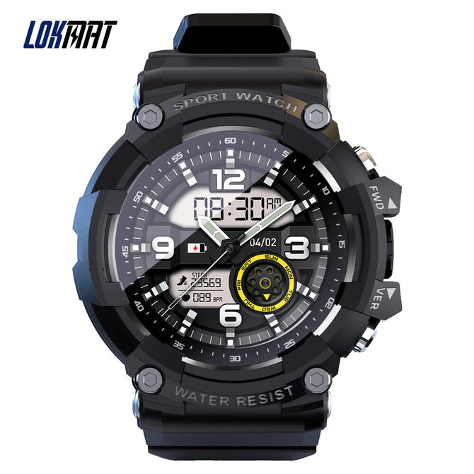 LOKMAT ATTACK 2 Bluetooth sports watch intelligently reminds heart rate and blood pressure smart watch sports watch