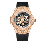 ONOLA ON3816 Fashion Men's Watch Waterproof Silicone Band Quartz Men's Watch