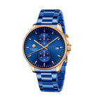 WWOOR Men's Watch Trendy Steel Advanced Men's Watch Simple Quartz Waterproof Men's Watch 8844