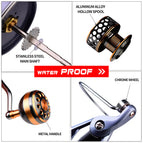 New fishing wheels all-metal wire cup fishing wheels Luya spinning wheel sea rod wheel fishing line wheel anchor fish far-casting wheel