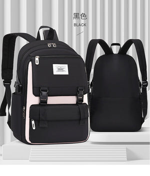 New schoolbags 6-12 ages light and casual boys and girls backpack Children's backpacks Korean style backpacks 2280