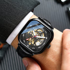 CHENXI Square fashion new automatic mechanical watch men's waterproof business men's casual watch CX-8810A