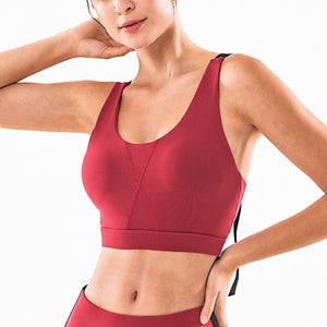 Women's sports vest running dancing yoga sports Bra outdoor Top Y26b6822