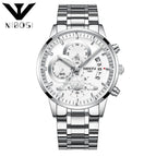 NIBOSI Men Watches Luxury Top Brand Men gold Watch Relogio Masculino Military Army Analog Quartz Wristwatch 2309