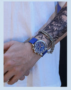 Megir Men's Watch Multifunctional Chronograph Waterproof Large Dial Sports Watch 8105