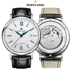 New Arrival NORTH EDGE AMOY Sport smart watches Original mechanical watch for men and women 316L stainless steel shell 50m waterproof