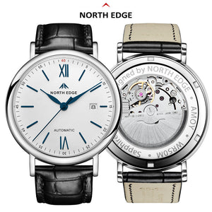 New Arrival NORTH EDGE AMOY Sport smart watches Original mechanical watch for men and women 316L stainless steel shell 50m waterproof