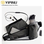 New outdoor sports double layer storage marathon water bottle waist bag waterproof phone waist bag