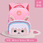 New kindergarten schoolbag boys and girls cartoon cute children mini backpack light and breathable anti-lost small bag 5006  schoolbag