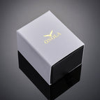 New Fashion Trend Personality ONOLA 6811 Design Transparent Shell Square Luminous Young Student Watches Men's Watch Free original gift box
