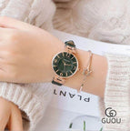 GUOU 8213 Women's Watches Luxury Diamond Watch Fashion ladies Watch Women Clock