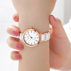 OLEVS 5877 fashion quartz women's watch Jam tangan perempuan waterproof women's Casual watch