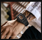 BAOGELA Domineering Skull Watch Silicone Men's Watch Waterproof Sports Quartz Watch 1612