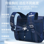Children's horizontal schoolbag primary school boys and girls ridge protection burden relief backpack 2022