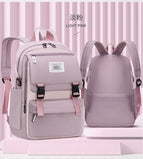 New schoolbags 6-12 ages light and casual boys and girls backpack Children's backpacks Korean style backpacks 2280