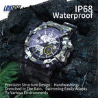 LOKMAT ATTACK 2 Bluetooth sports watch intelligently reminds heart rate and blood pressure smart watch sports watch