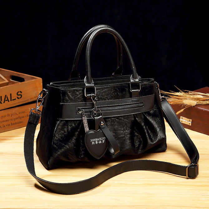 2021 new female bag retro style portable messenger cloud large-capacity female bag 276