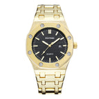 Watch Automatic Quartz Watch Stainless Steel Strap Luminous Waterproof Fashion Sports Men's Watches 1453