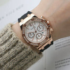 Square ix-Pin Women's Watch fashion Quartz Watch Girls Watch Silicone Strap student's casual watch 208