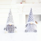 Christmas new telescopic rod faceless doll window Christmas decoration supplies dwarf Santa Claus Christmas decoration supplies