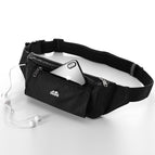 Men's and women's multi-purpose waterproof outdoor sports mobile phone money nylon waist bag