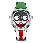 Russian clown brand cross-border fashion personality waterproof men's watch quartz watch K-1212B