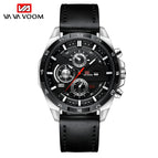 Va Va Voom Men's watch Waterproof Steel strap Business Sports men's Calendar quartz Watch VA-216G