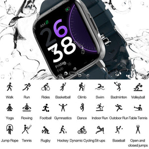 2022 NORTH EDGE F60 HD Blood Oxygen Body Temperature Fitness Smart Watch Sport Watch