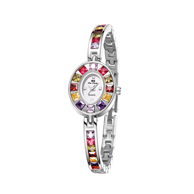 BS New Popular Watch Chain Watch Gradual Rainbow Luxury Women's Watch FA1681