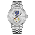 PINTIME Automatic Mechanical men's watch Hollow Fashion Watch Men's fashion business causal Men's Watch 2362