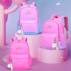 New school bag for primary school students sweet and cute girls backpack lightweight waterproof children's school bag 2271