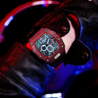 KIMSDUN multifunctional barrel-shaped fashion sports watch men's automatic mechanical men's casual watch K-2013A